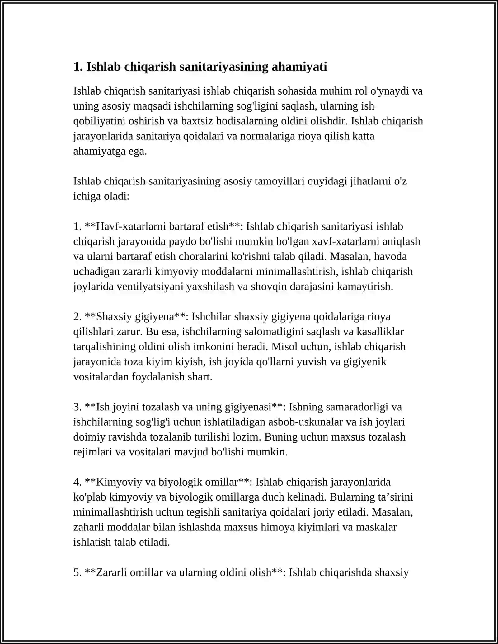 ISHLAB CHIQARISH SANITARIYASI VA GIGIYENASI 3