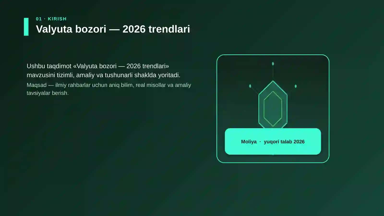 Valyuta bozori — 2026 trendlari 3