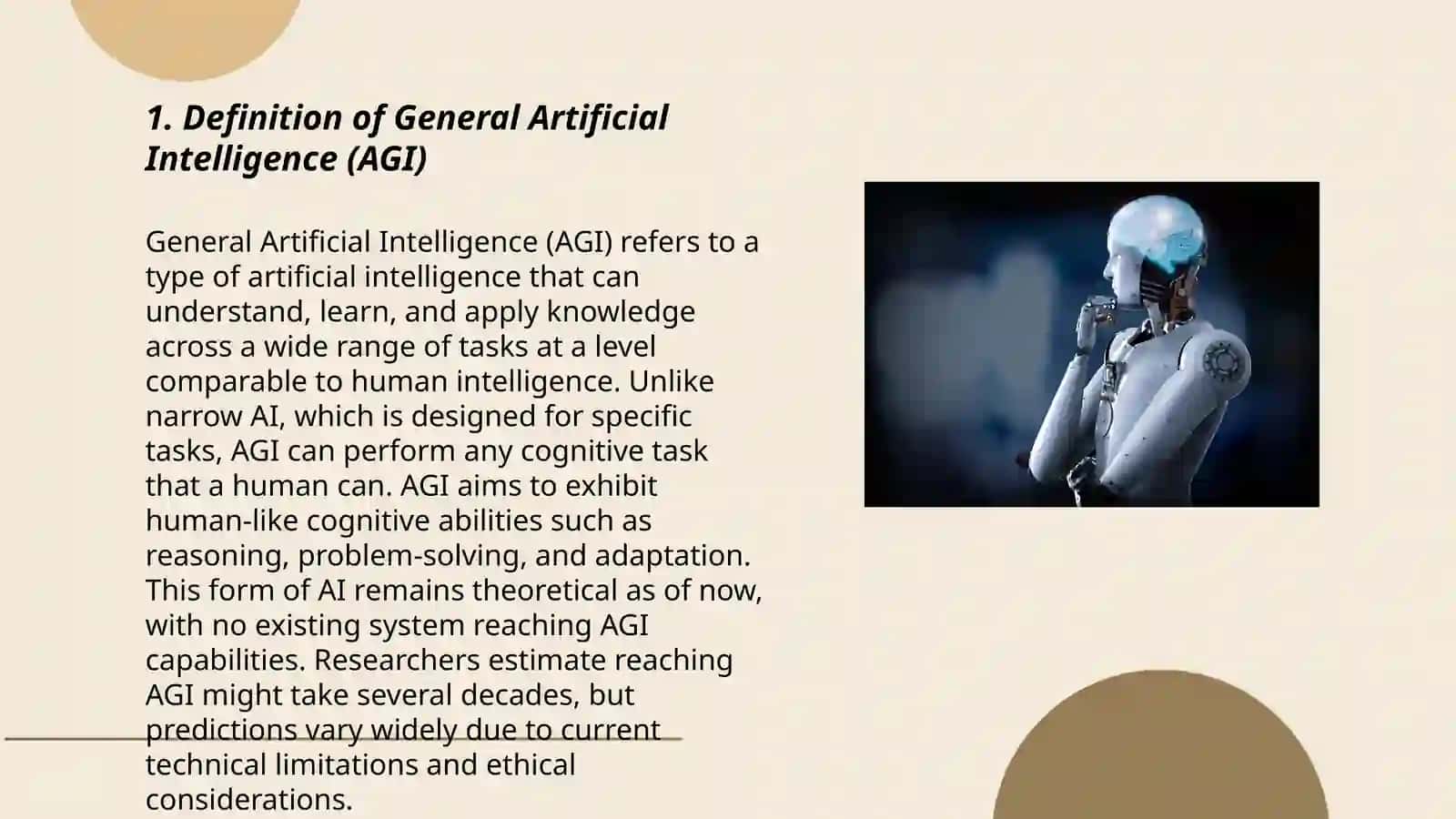 Artificial Intelligence (AGI) vs Narrow Artificial Intelligence (ANI) 3