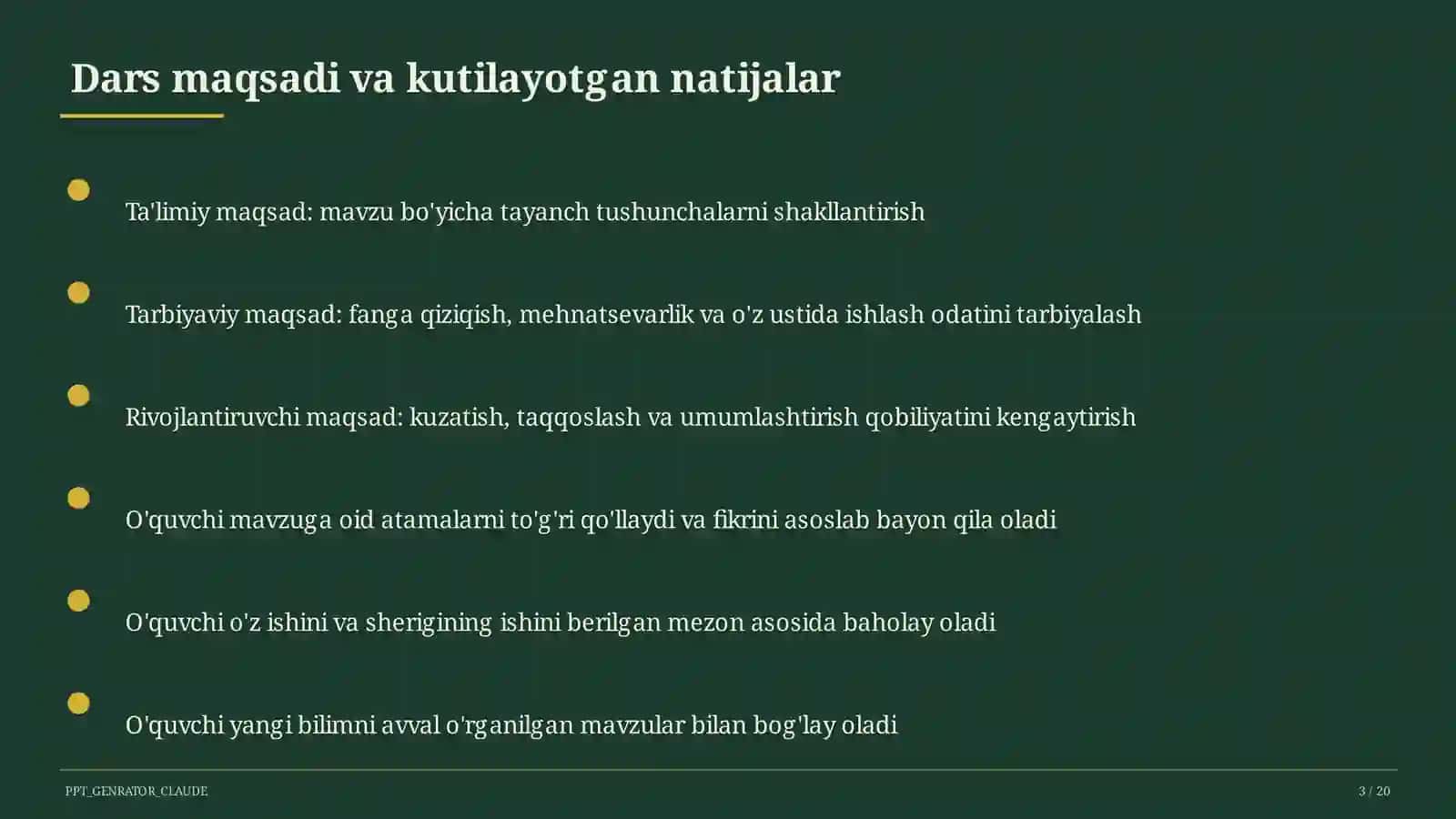 Boshlang'ich sinfda kitobxonlik odati: kunlik o'qish va maktab kutubxonasi 3