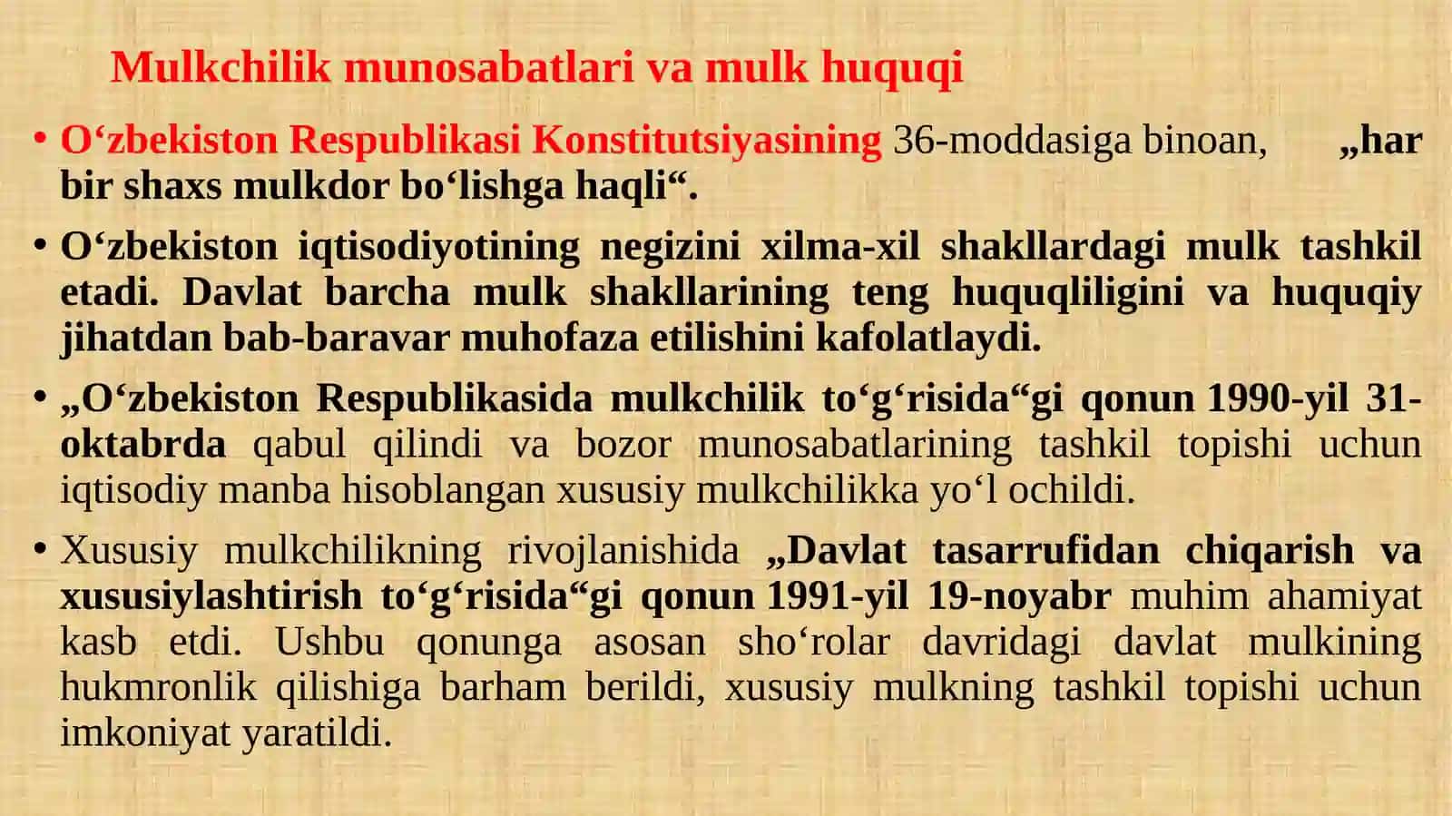 DAVLAT MULKINI XUSUSIYLASHTIRISH VA BOSHQARISH 3