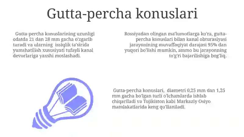 Gutta-percha konuslari 3