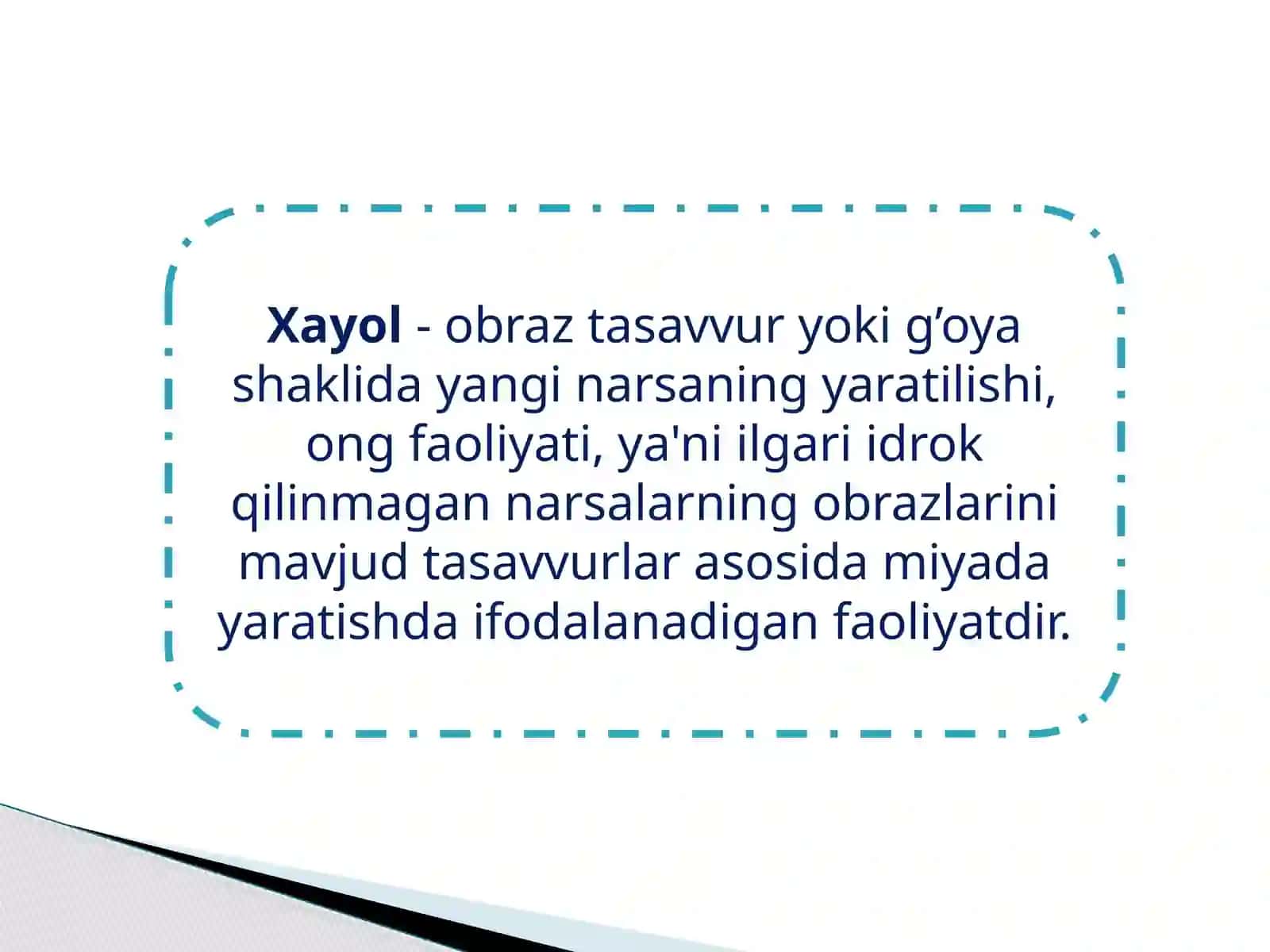 XAYOL VA TAFAKKUR 3
