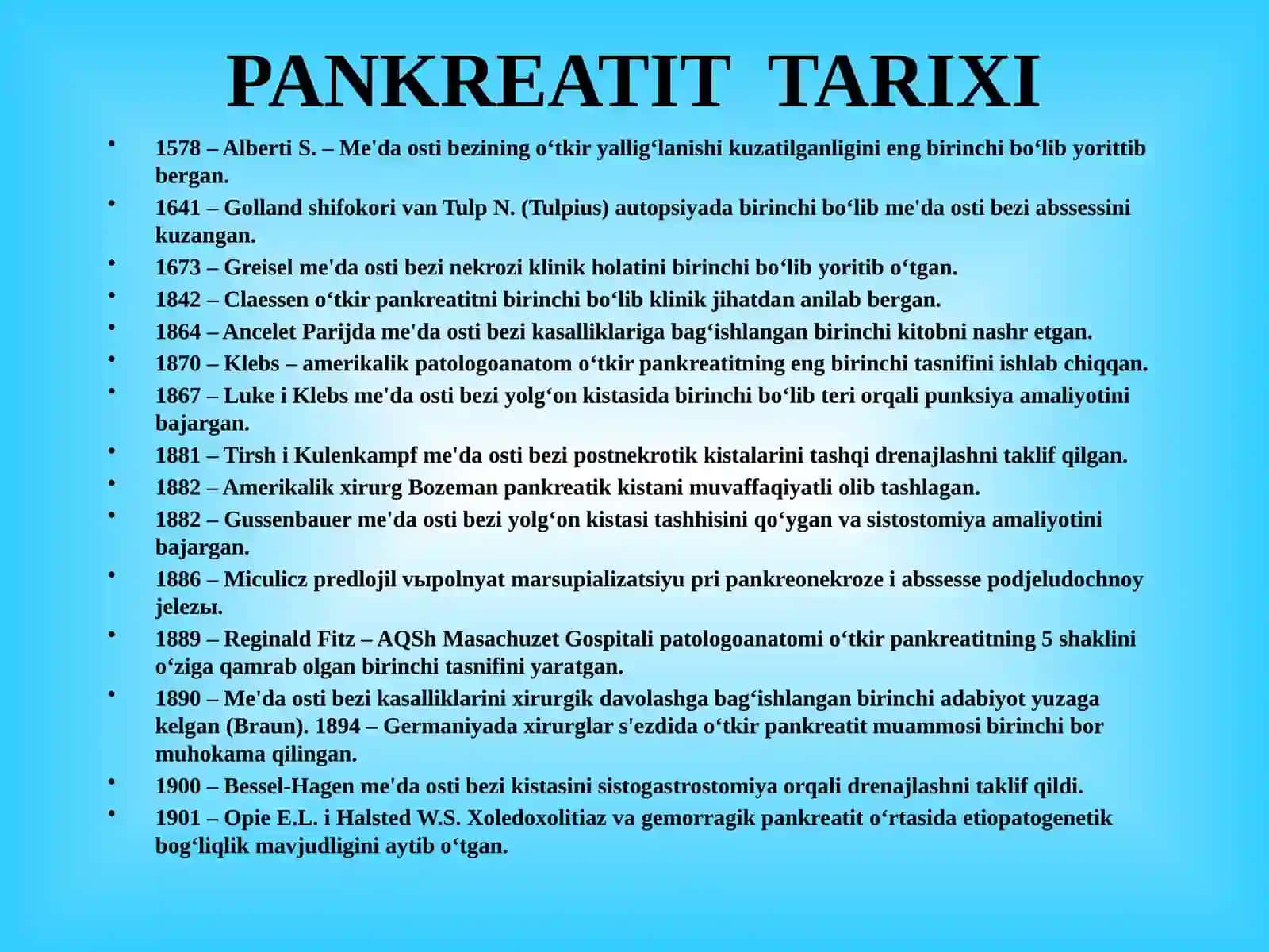 O‘tkir Pankreatit 3
