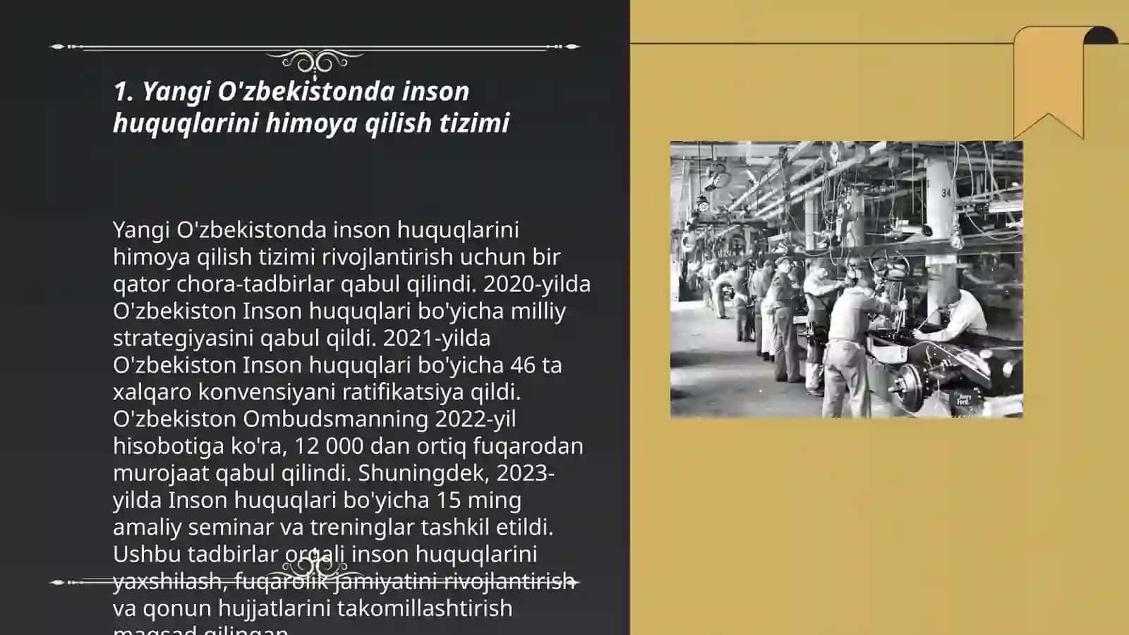 Yangi O’zbekistonda inson huquq va erkinliklari kafolatlari 3