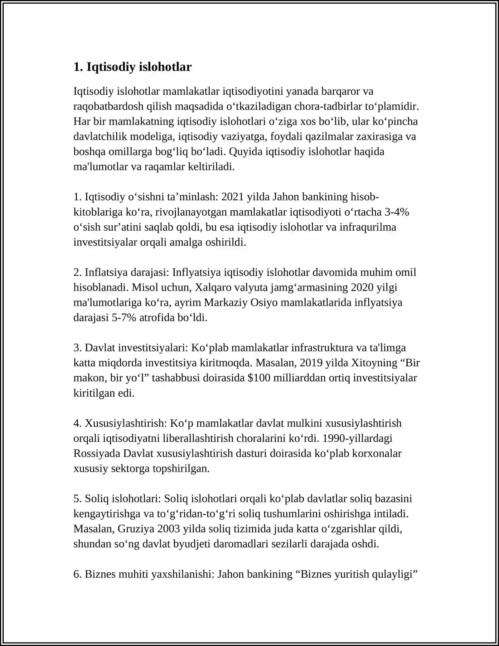 MUSTAQILLIK YILLARIDA DAVLAT BOSHQARUVI TIZIMIDA AMALGA OSHIRILAYOTGAN ISLOHOTLAR 3