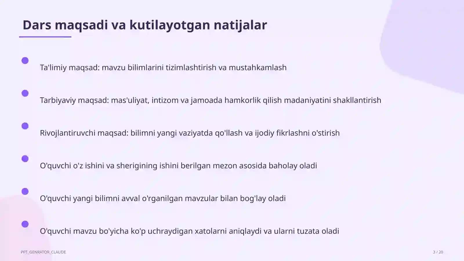Informatika va axborot texnologiyalari (5–11) — takrorlash darsi uchun 3