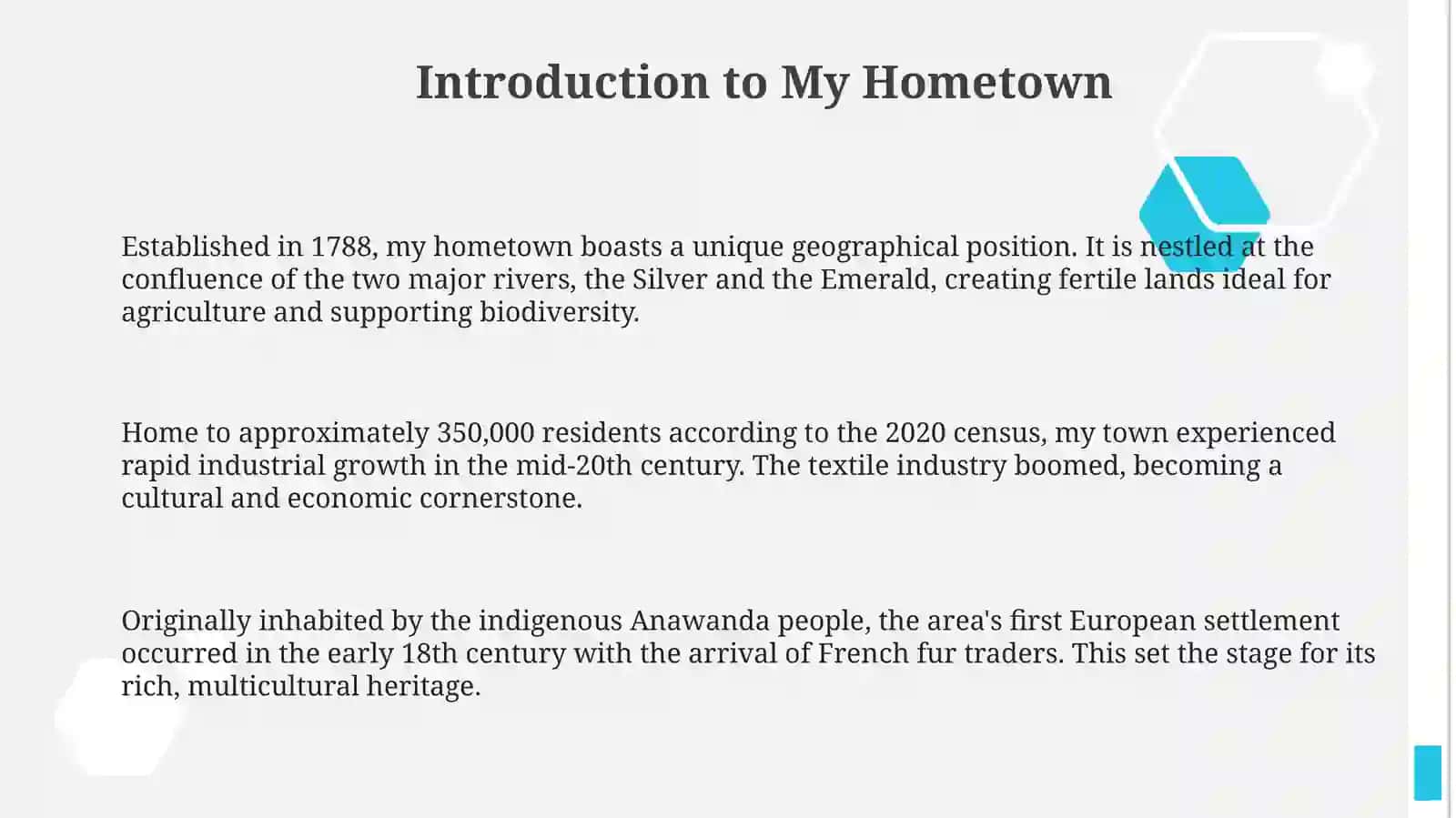 Presentation on My Nativetown 3