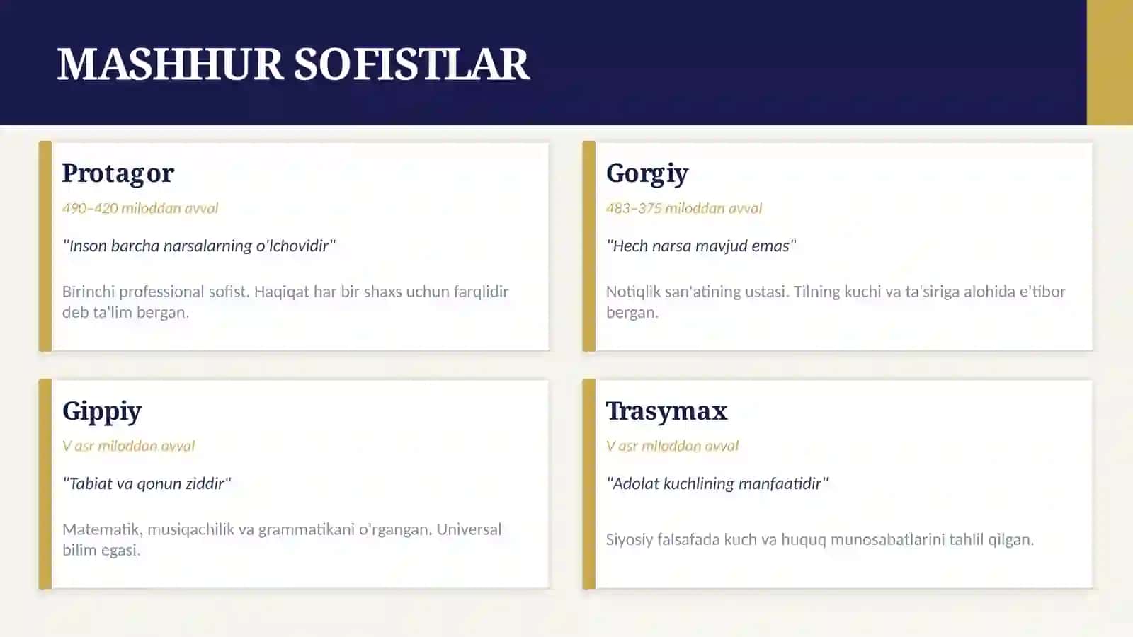 SOFISTIKA VA SUQROT FALSAFASI 3