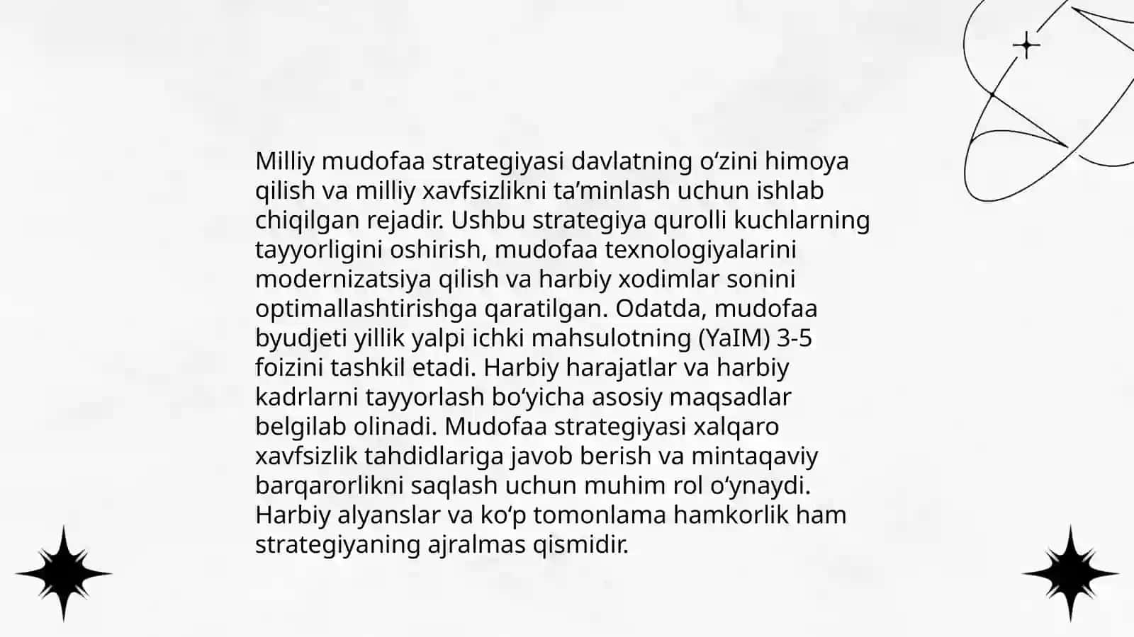 Mudofaa va xavfsizlik 3