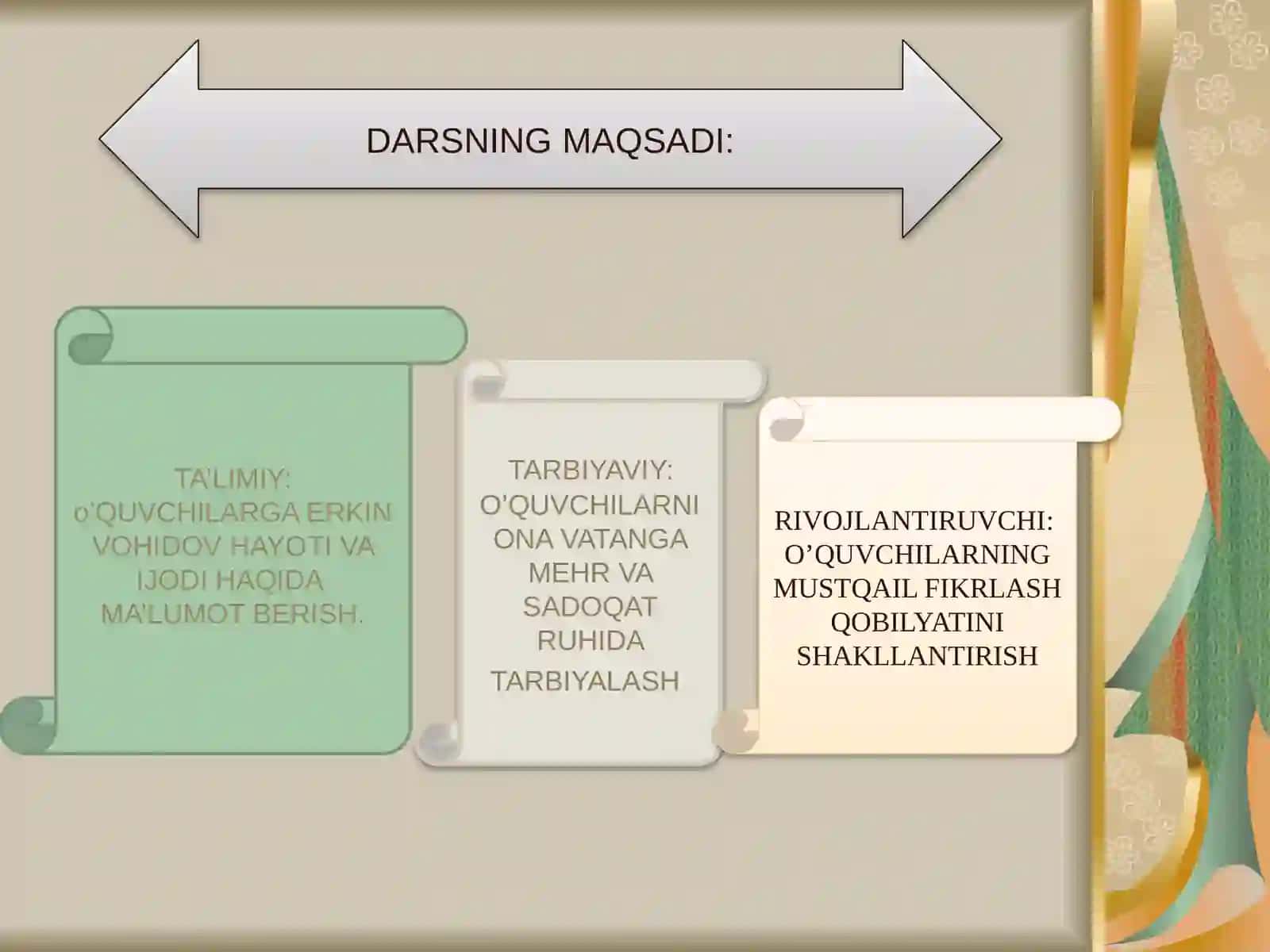 5-sinf Adabiyot fanidan Erkin Vohidovning hayoti va ijodi dars taqdimoti 3