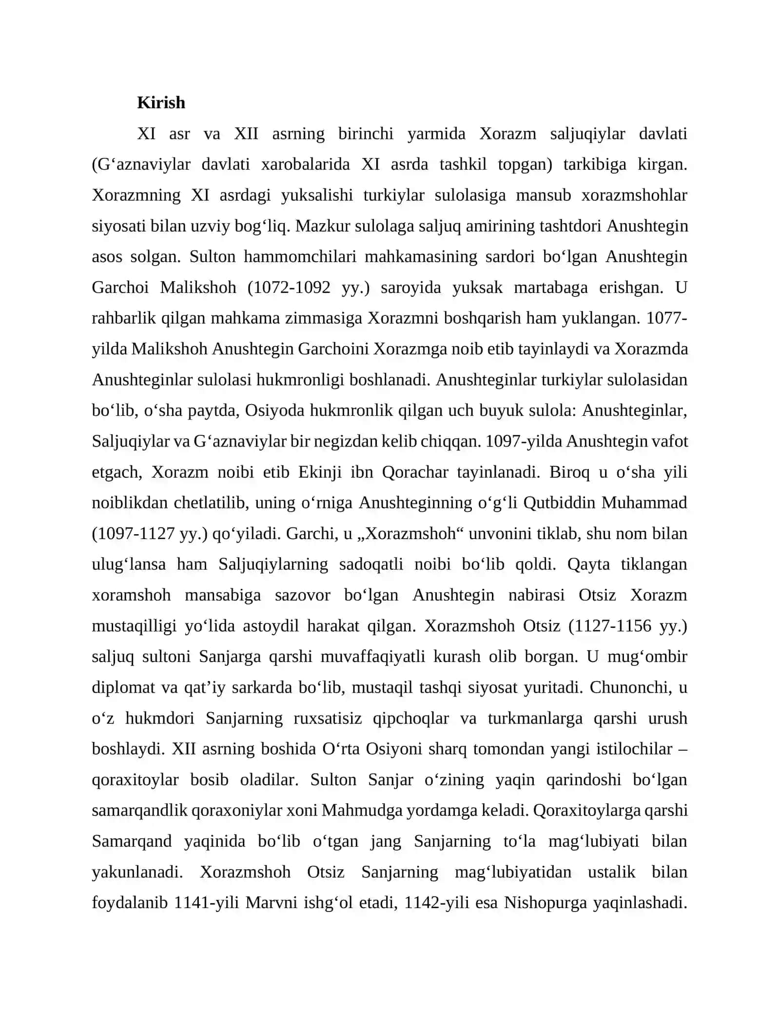 Xorazmshohlar Davlati 3