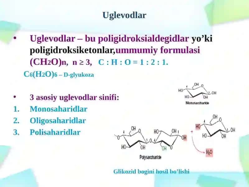 Karbonsuvlar almasinuvi patofiziologiyasi 3
