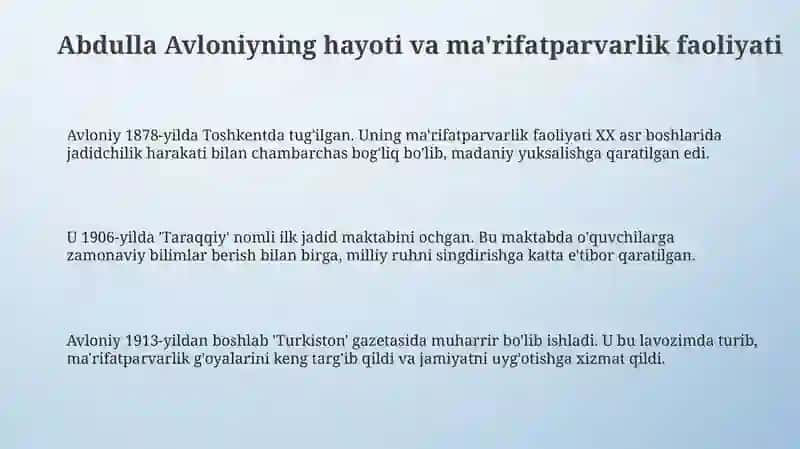 Abdulla Avloniyning pedagogik qarashlari 3