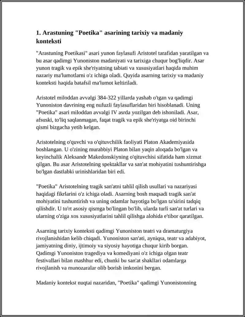 Arastuning Poetikasi 3