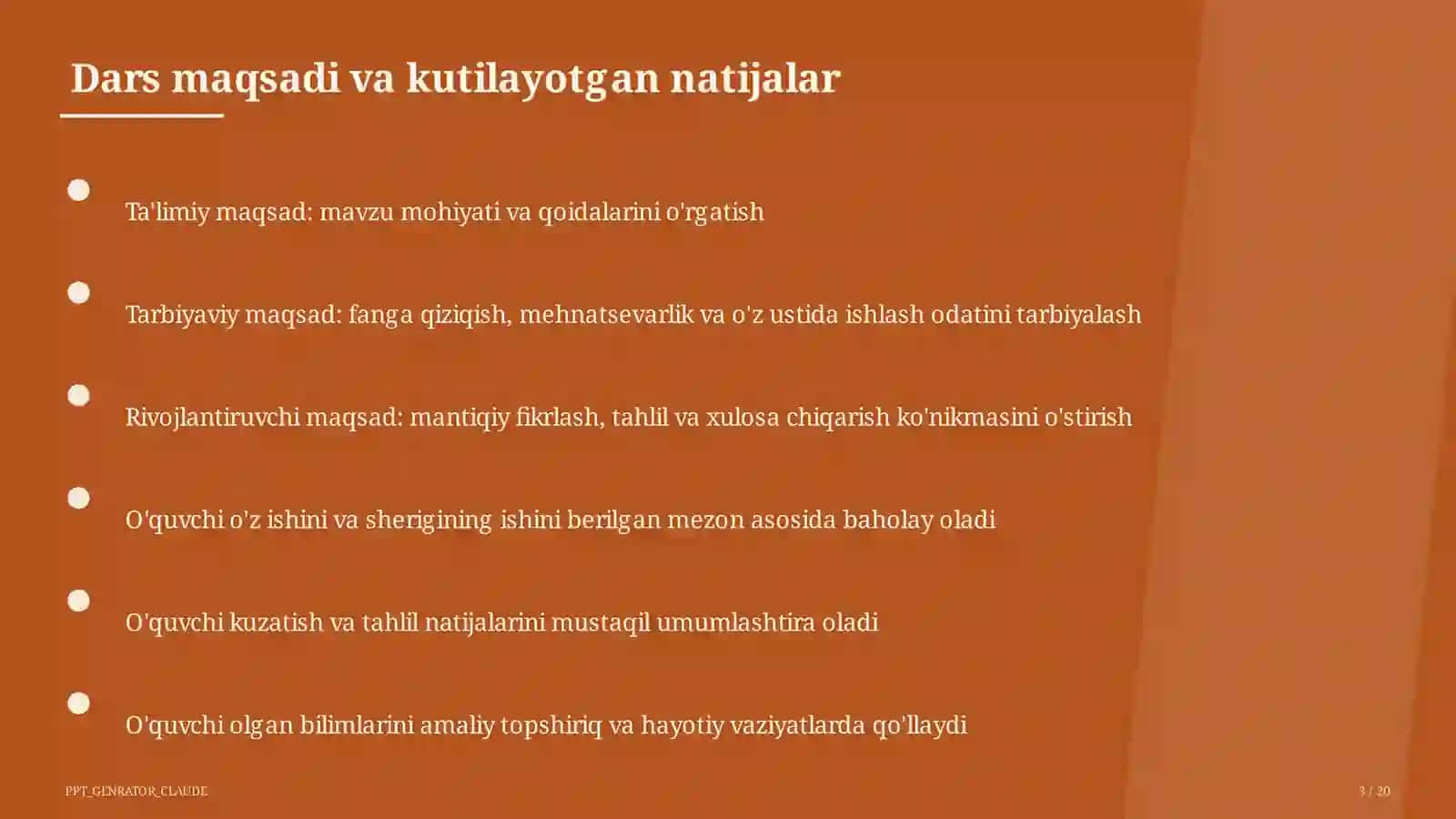Aylanish jismlarining sirt yuzi (11-sinf) 3