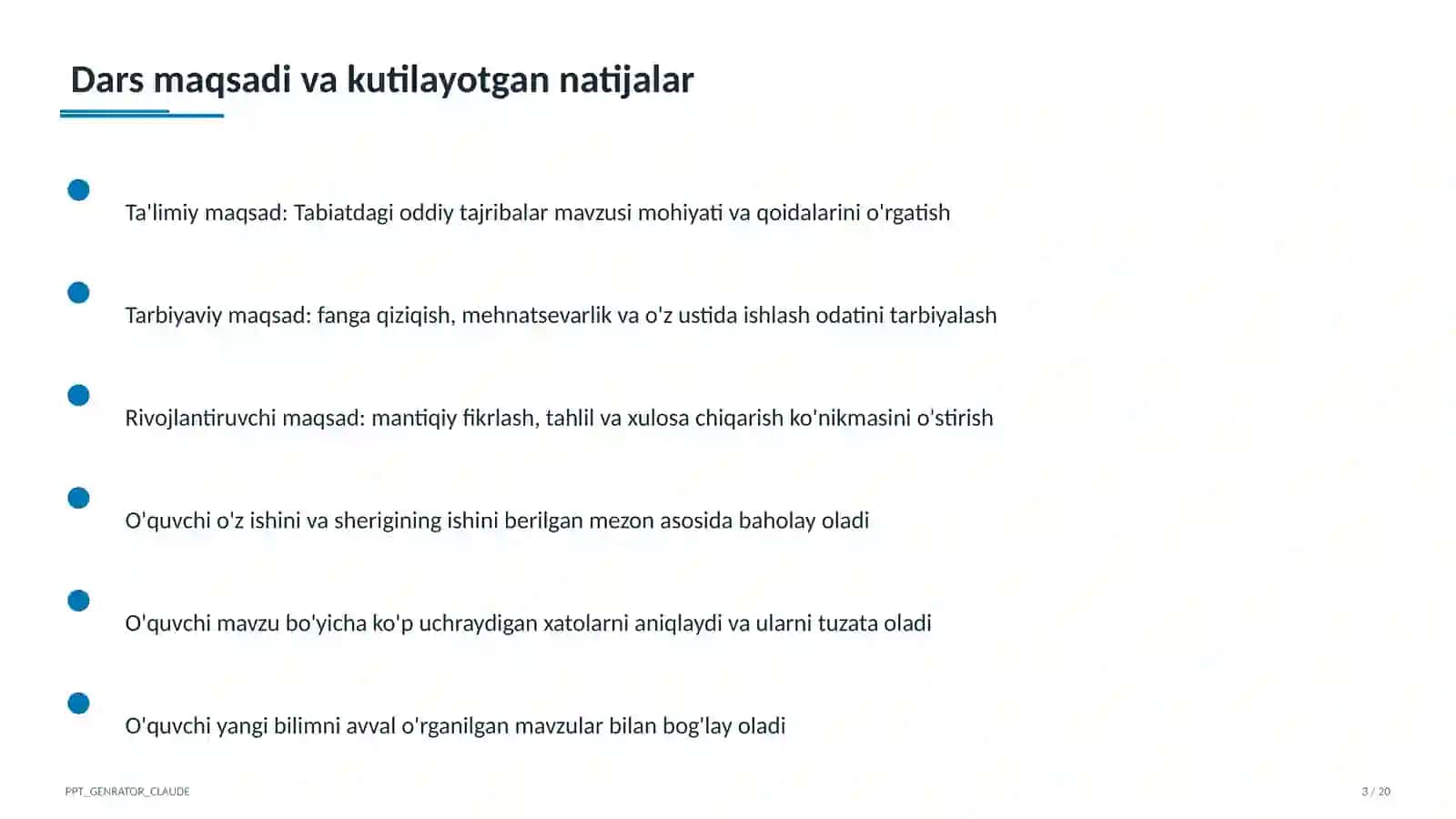 Tabiatdagi oddiy tajribalar (4-sinf) 3