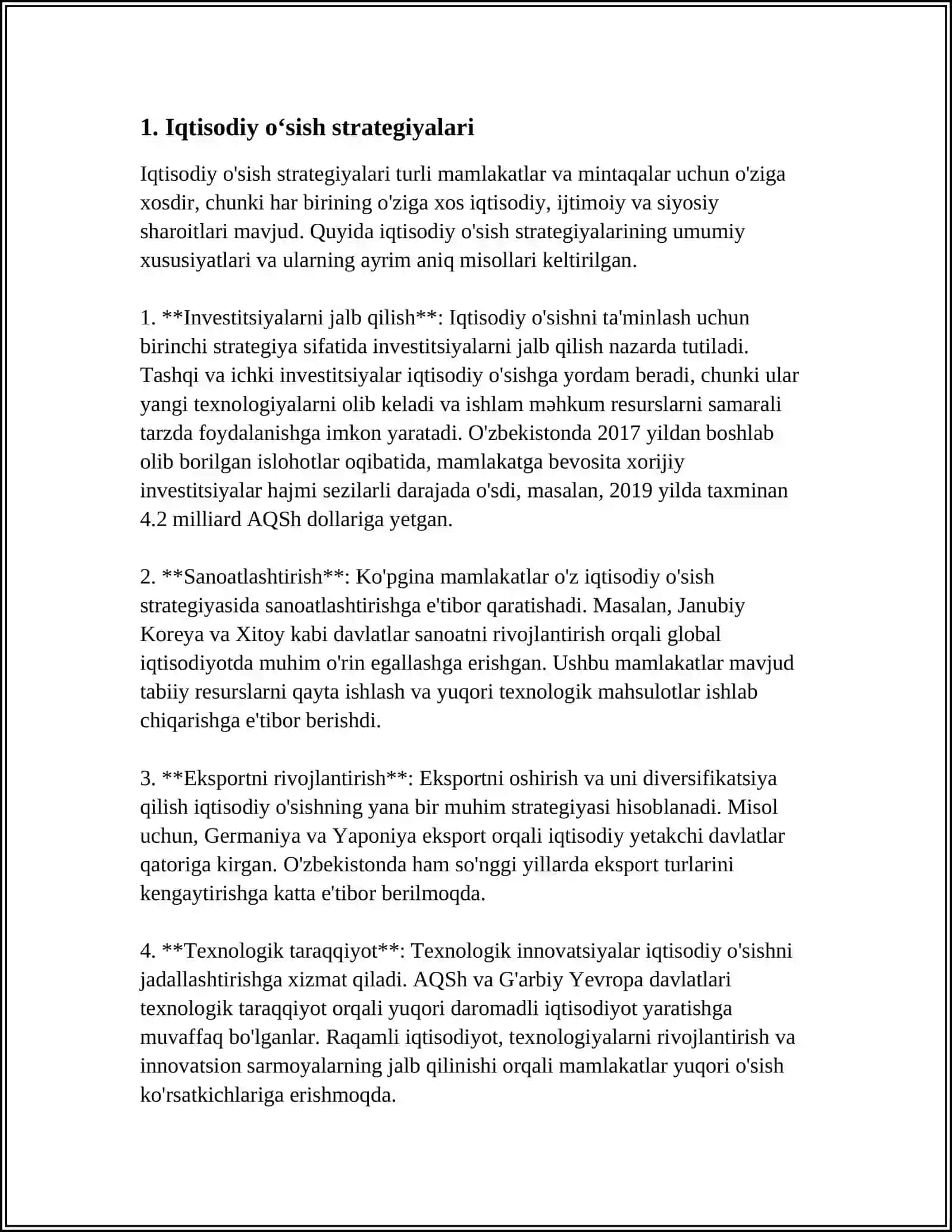 ONG TARAQQIYOTI VA ONGSIZLIK 3