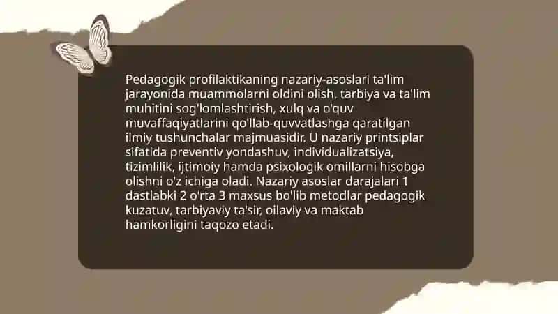 Pedagogik profilaktika 3