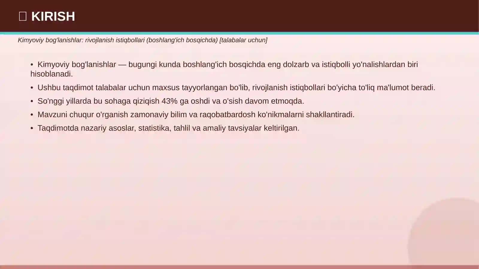 KIMYOVIY BOG'LANISHLAR 3