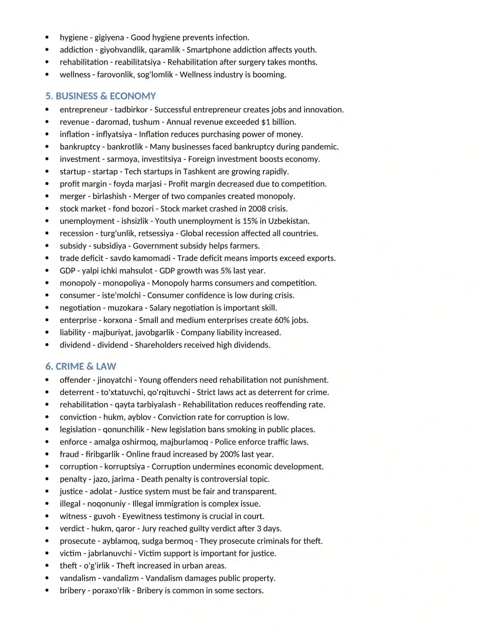 IELTS VOCABULARY PACK BAND 7-9 + Uzbekcha Tarjima bilan 3