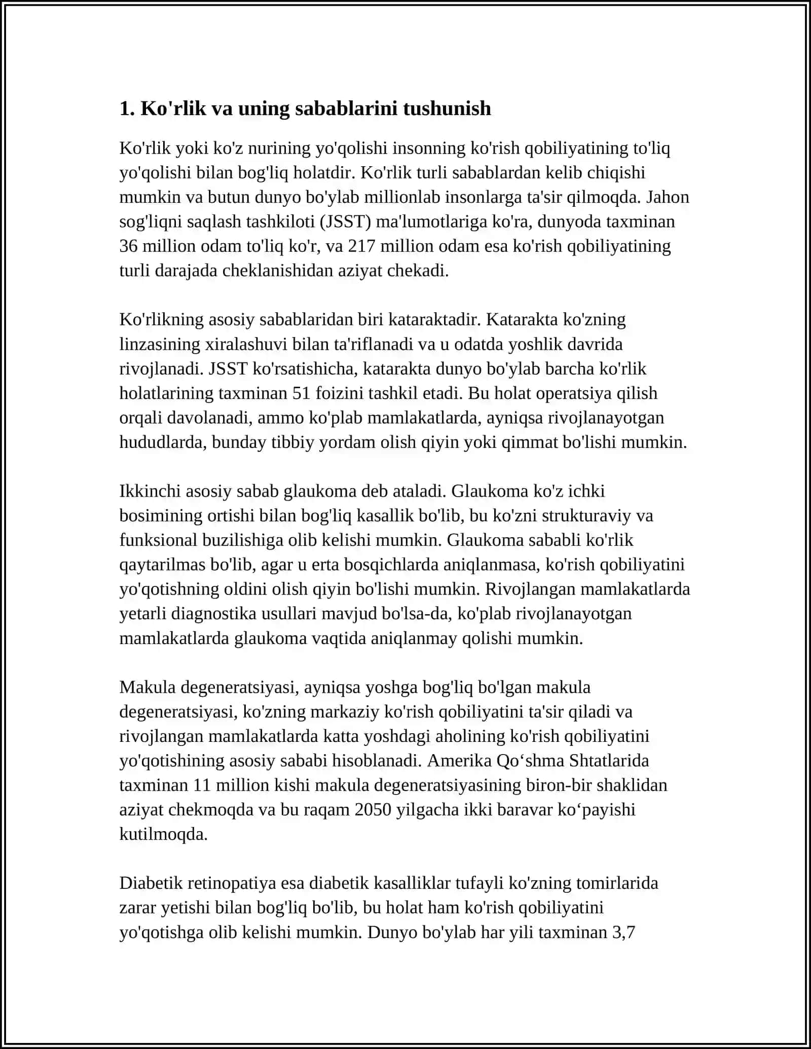 TUSH KOʻRISHNING IZOHLASH MODELI 3