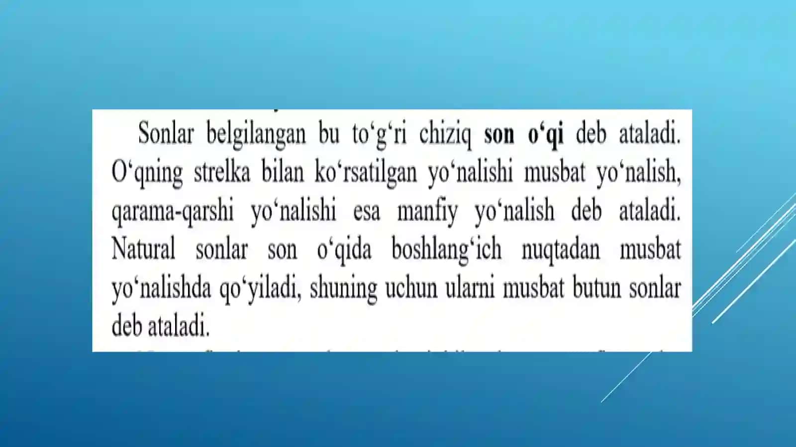 Ratsional sonlar va ularning geometrik interpretatsiyasi 3