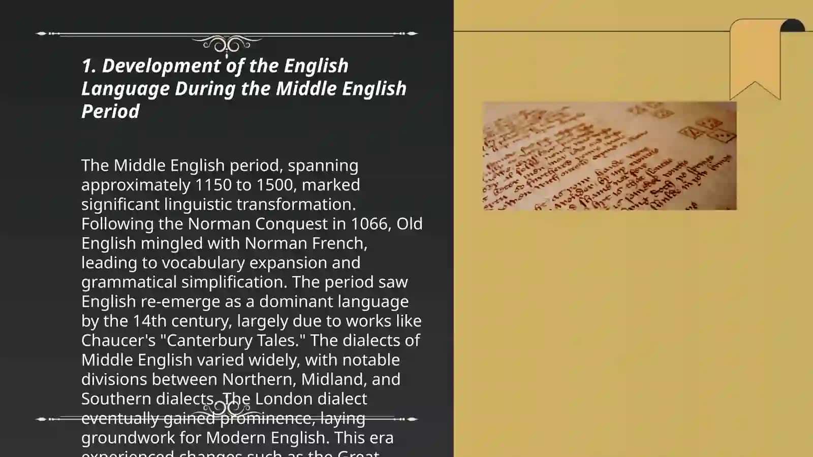 Middle English literature 3