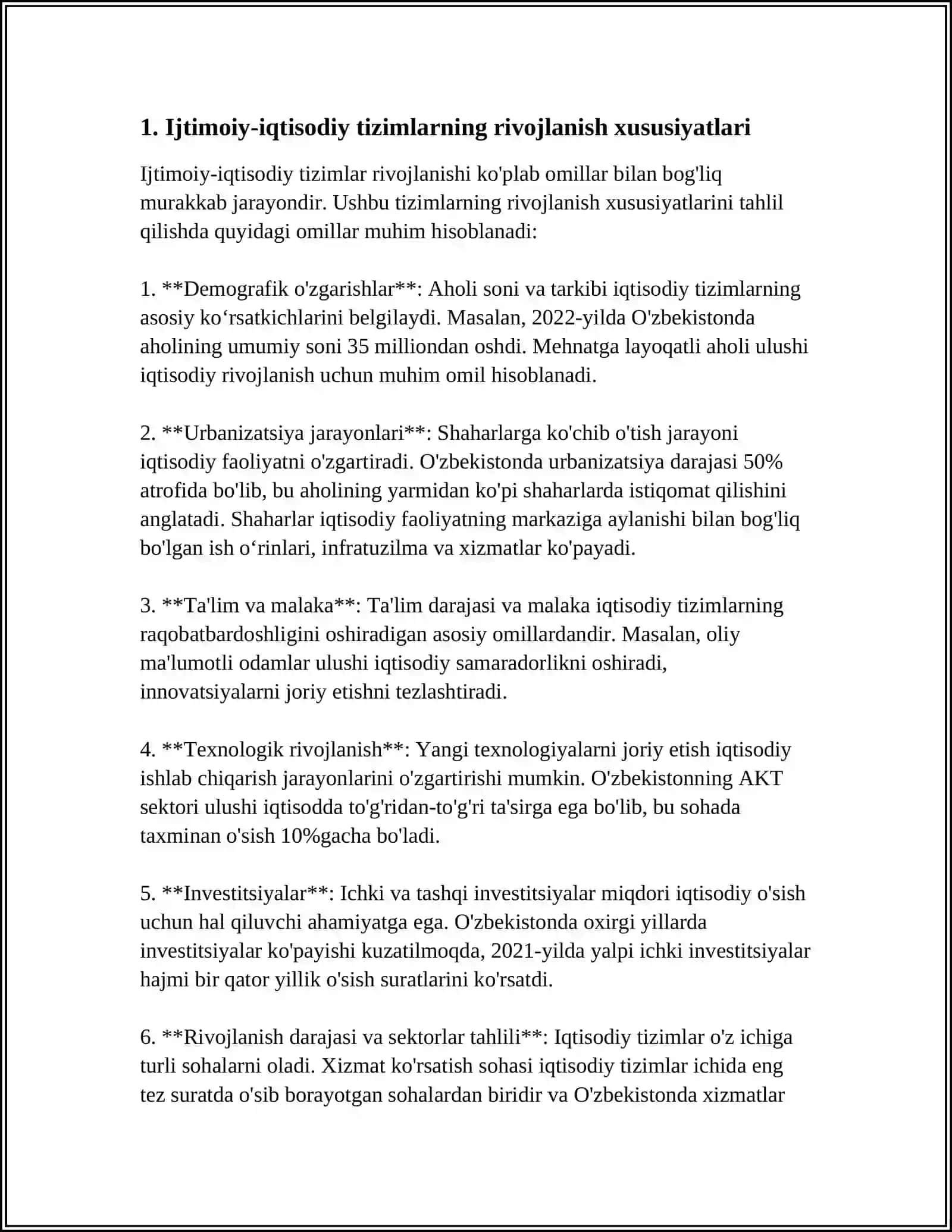 IZTIMOIY IQTISODIY TIZIMLAR VA MULKCHILIK MUNOSABATLARI 3