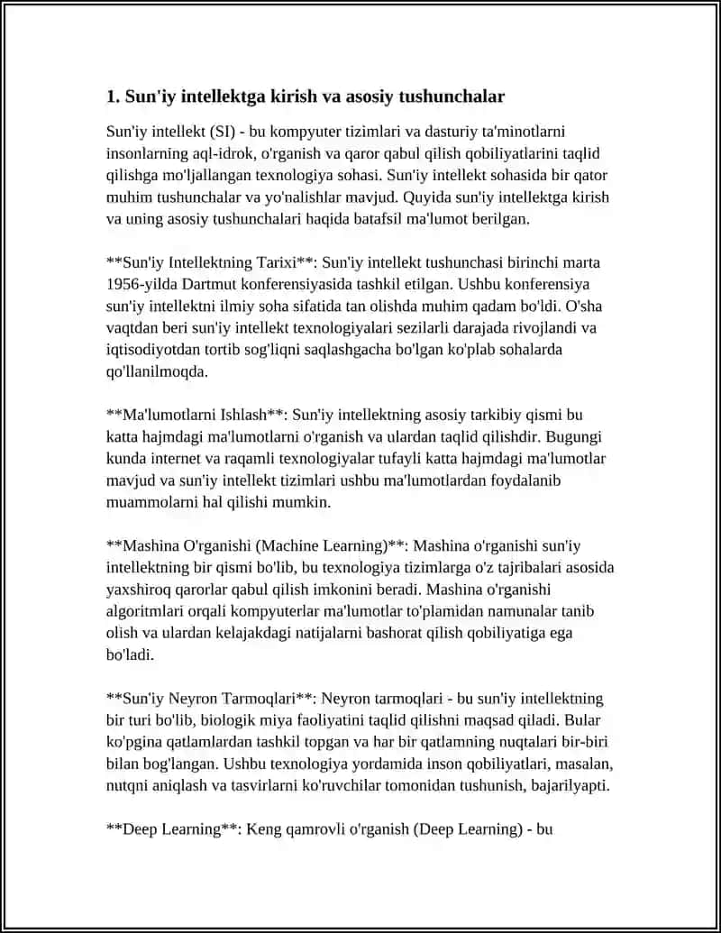SUNʼIY INTELLEKT 3