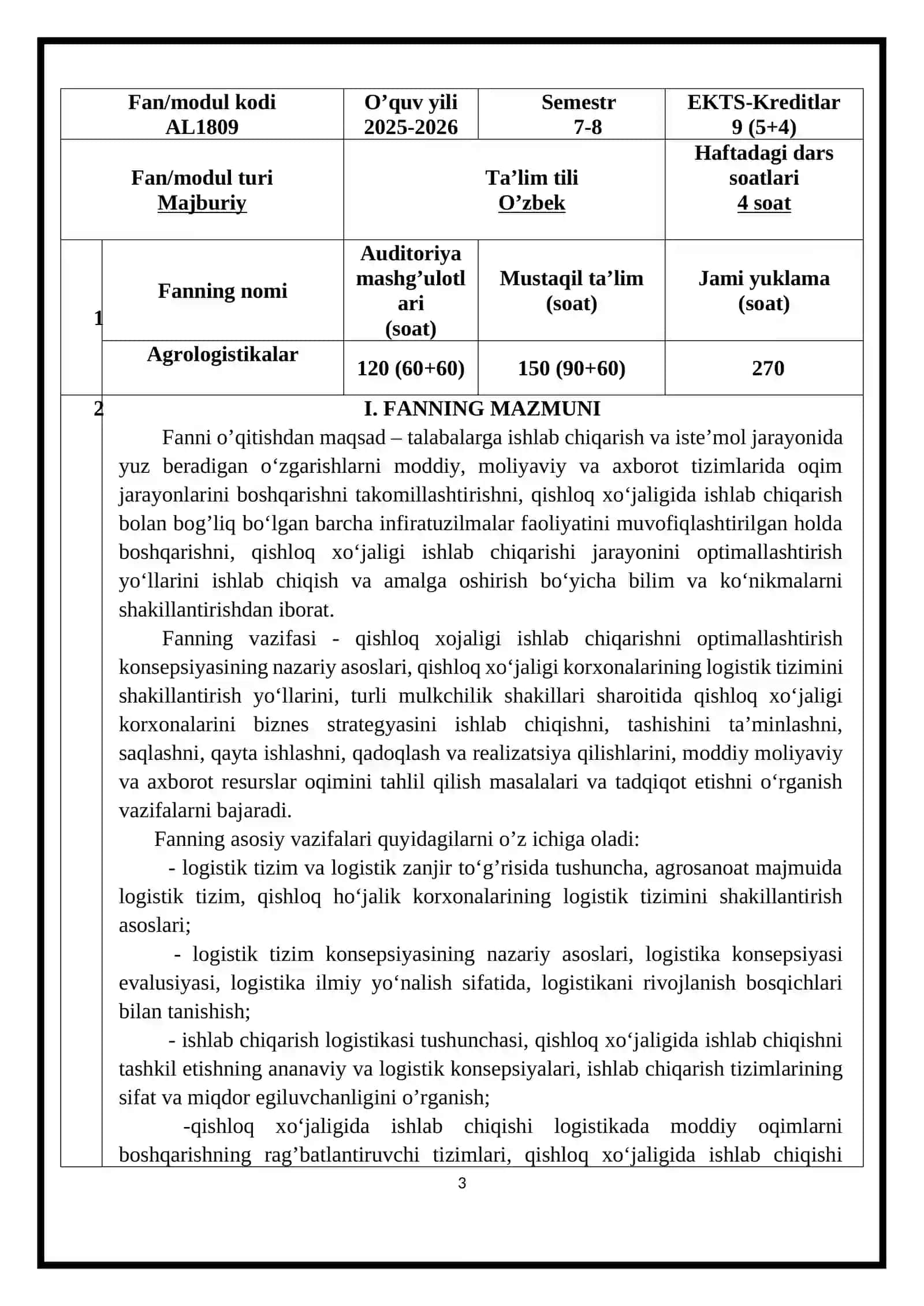 AGROLOGISTIKALAR 3