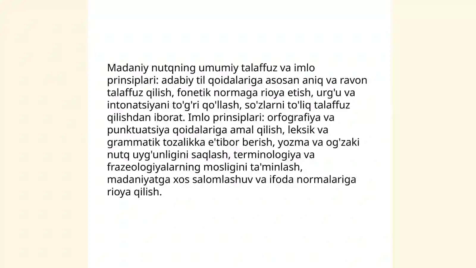 Madaniy nutqning talaffuz va imlo meʼyorilari 3