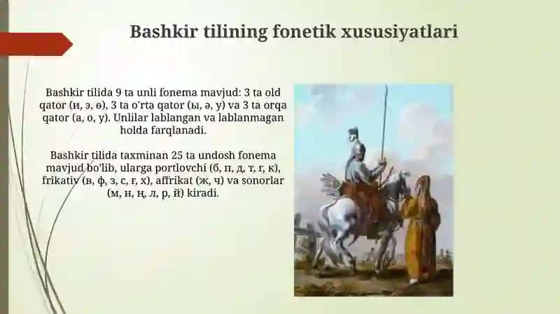 Bashkir tilining grammatikasi 3