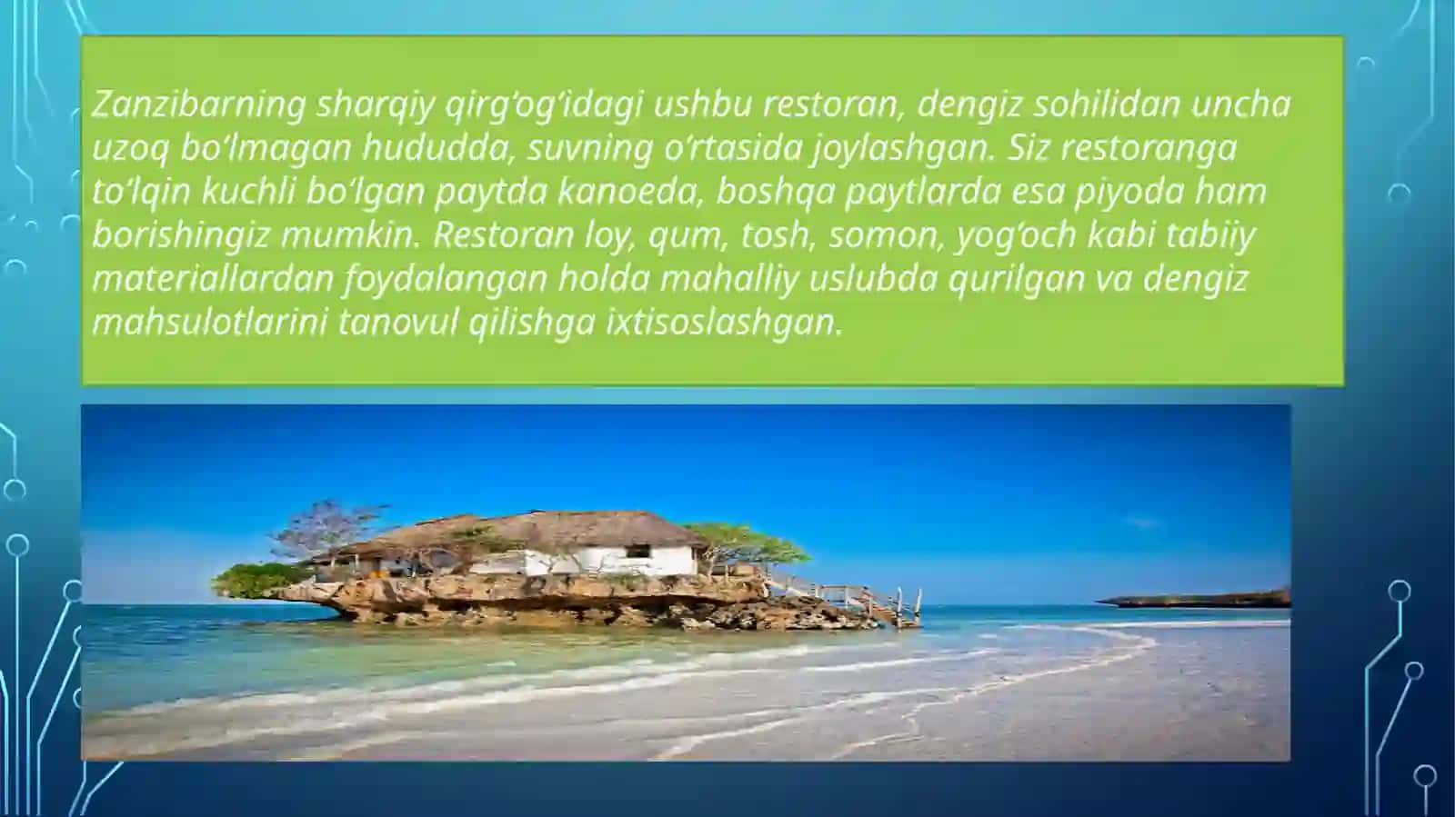 Dunyodagi eng noadatiy restaranlar 3