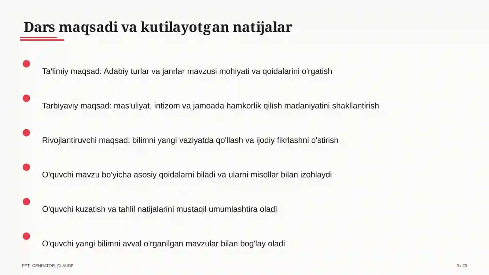Adabiy turlar va janrlar (10-sinf) 3