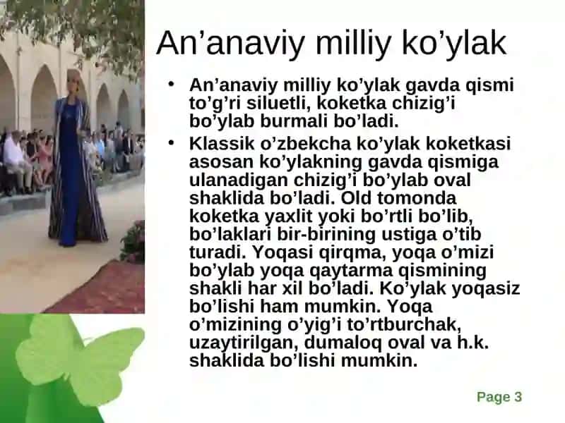 Farg’ona vodiysi o’zbeklarining ananaviy kiyimlari 3