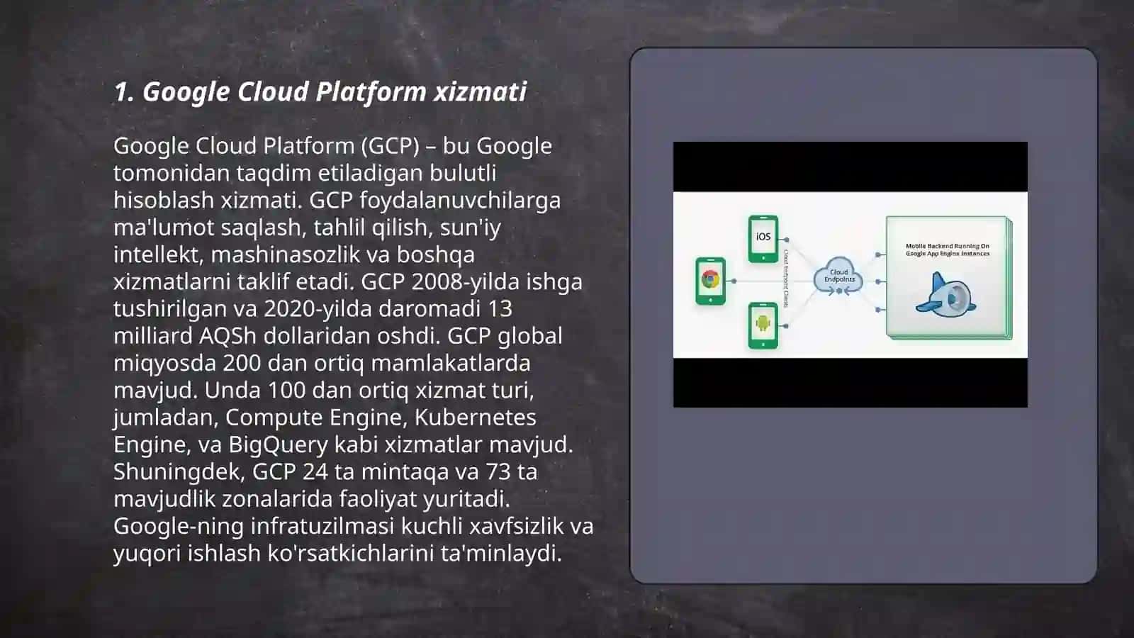 Google Cloud Platform (GCP) 3