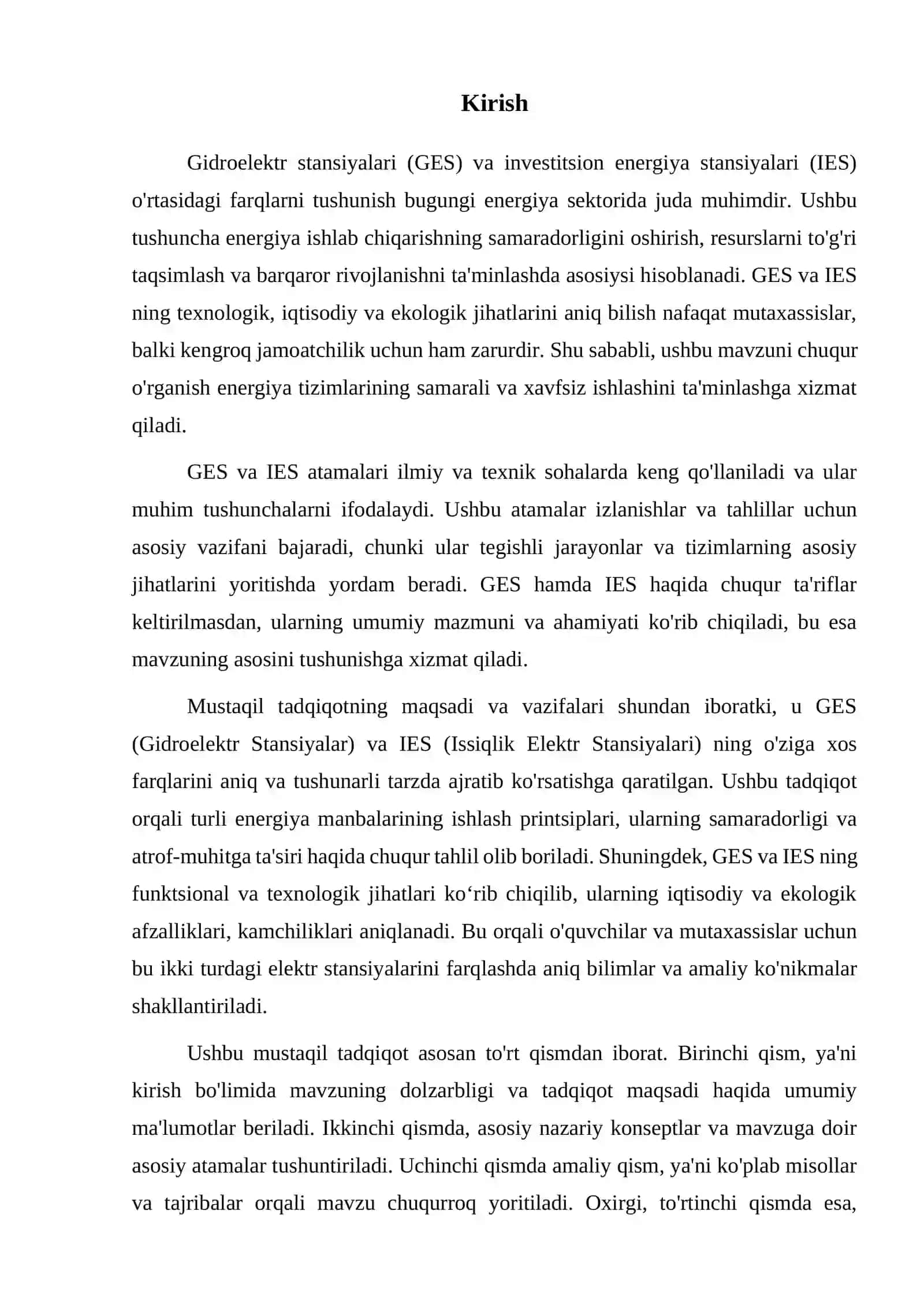 GES va IES tushunchalari va ta'riflari 3