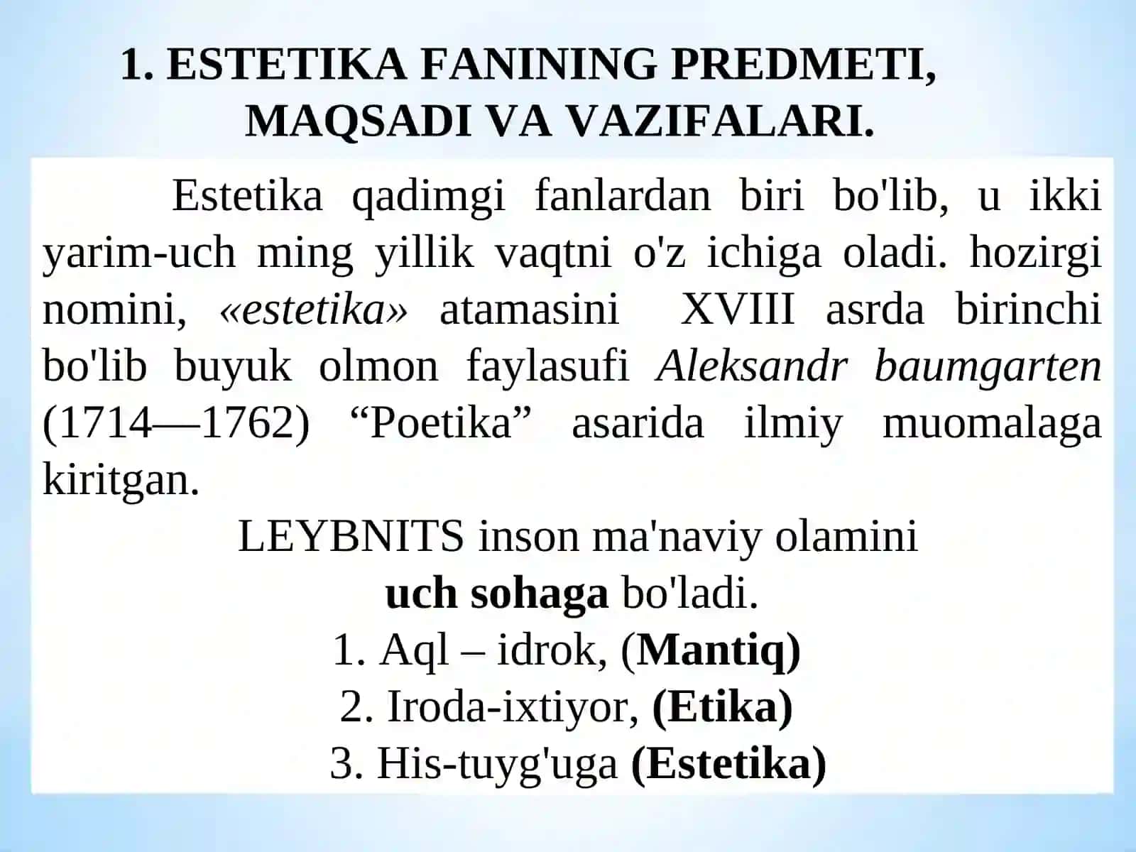 Nafosat falsafasi 3
