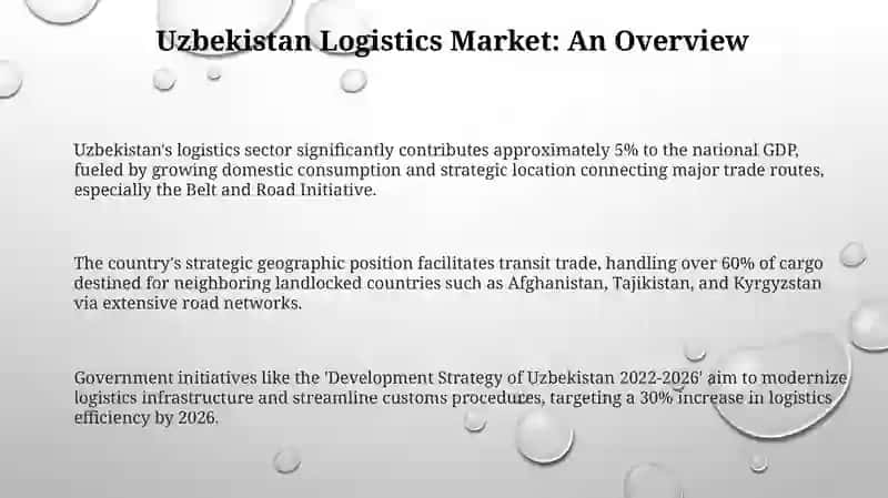 Uzbekistan Logistics Landscape: Market Dynamics & Infrastructure 3