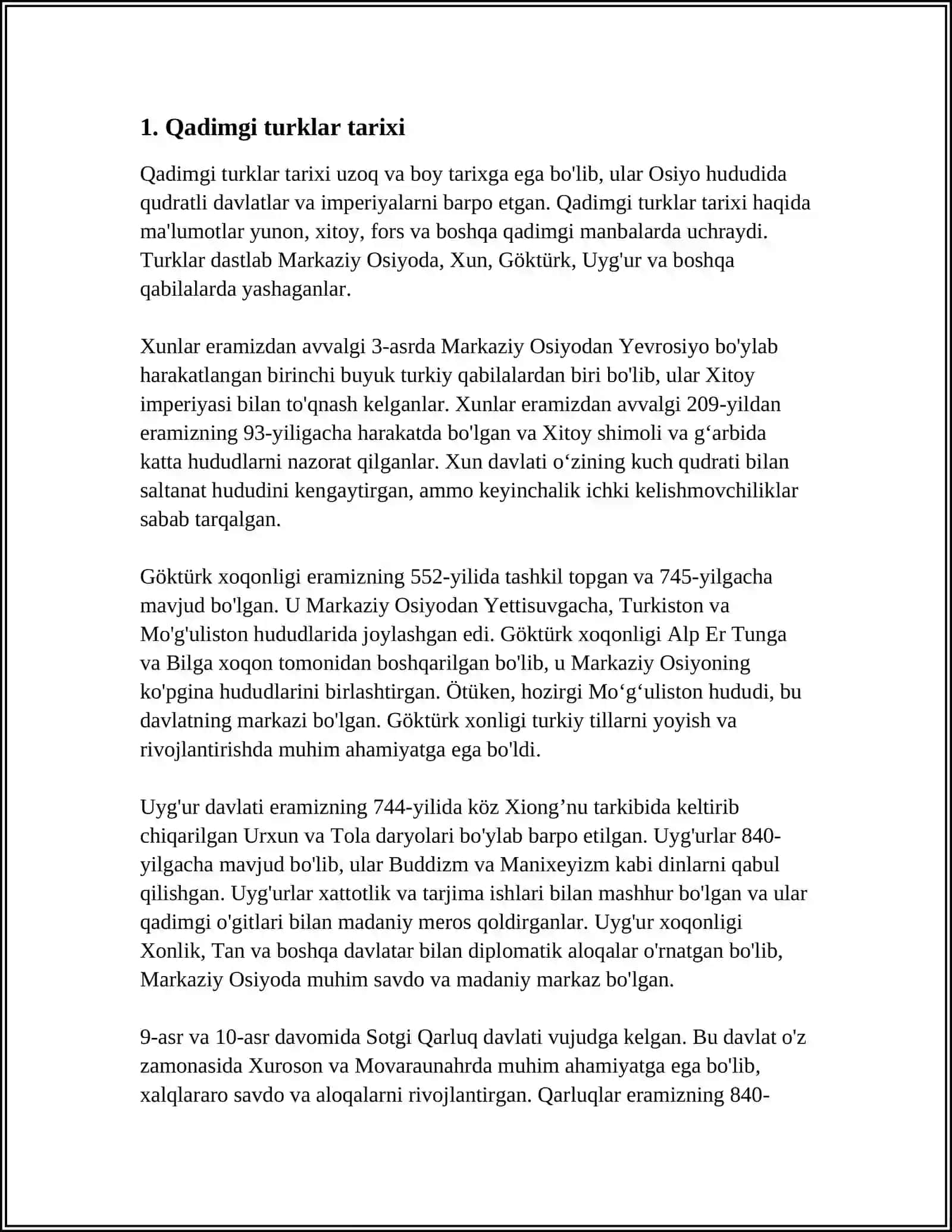 QADIMGI TURKLAR 3