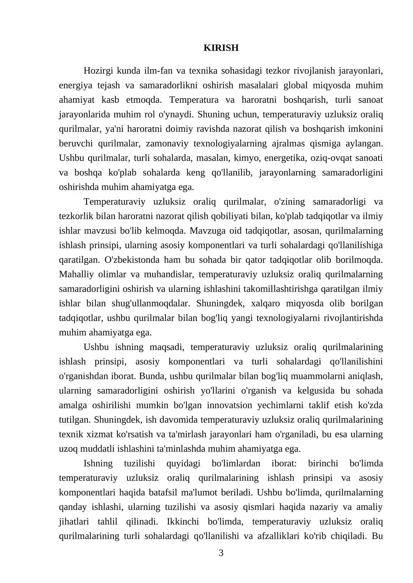 Temperaturaviy Uzluksiz Oraliq Qurilmalar 3