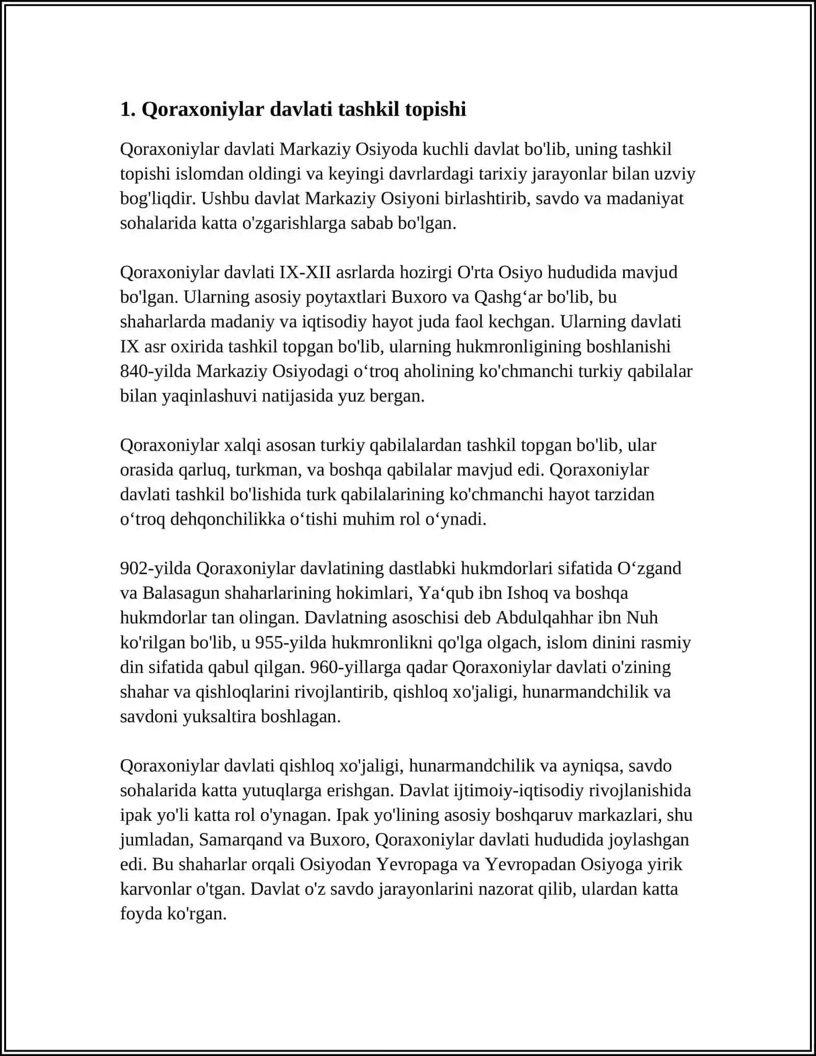 QORAXONIYLAR VA UYG'UR IDUKUT DAVLATI 3