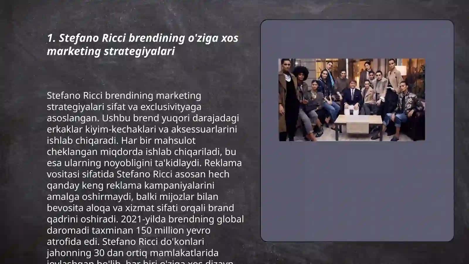 Stefano Ricci va Brunello Cucinelli marketing hiylasi 3
