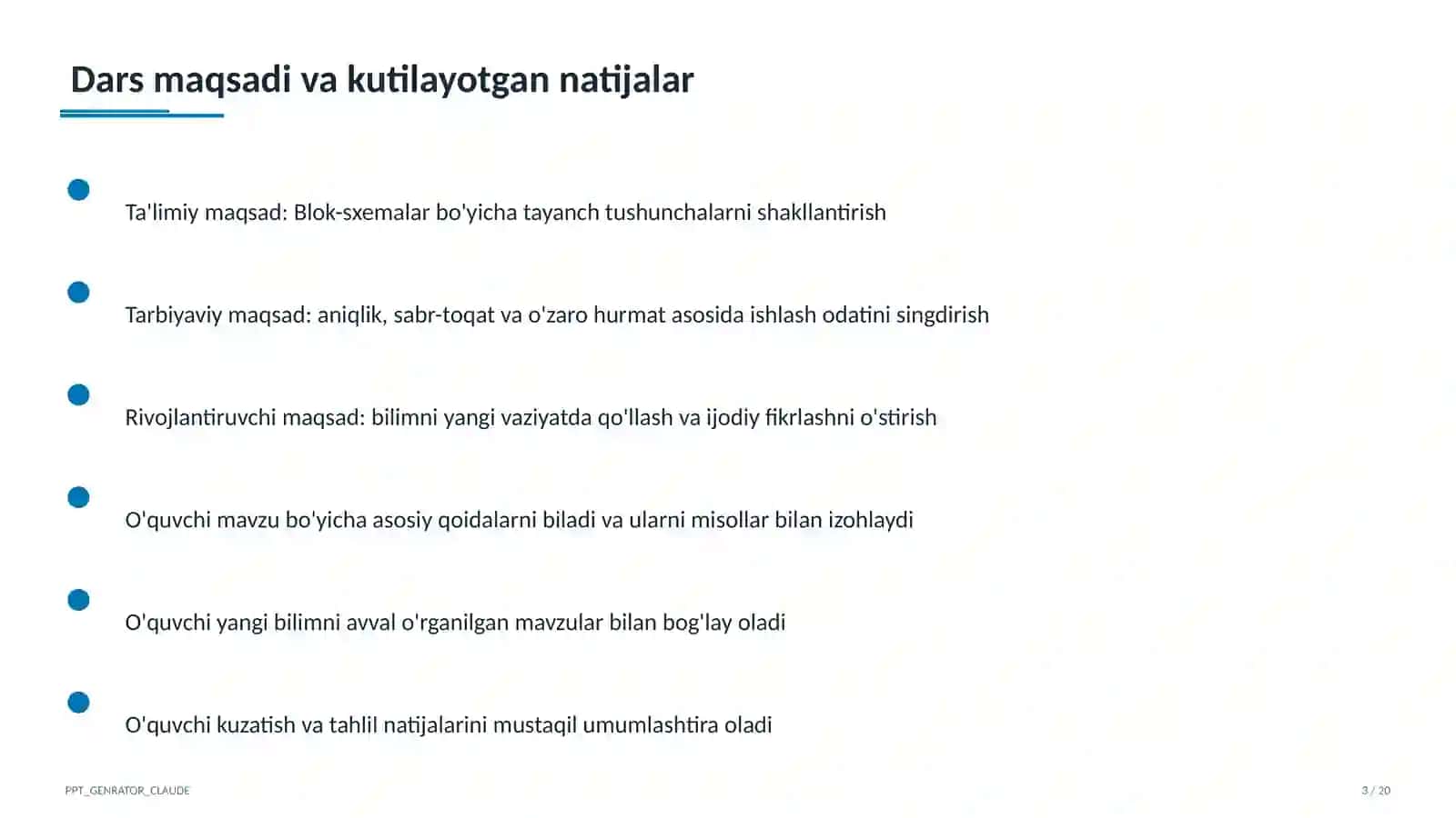 Blok-sxemalar (8-sinf) 3