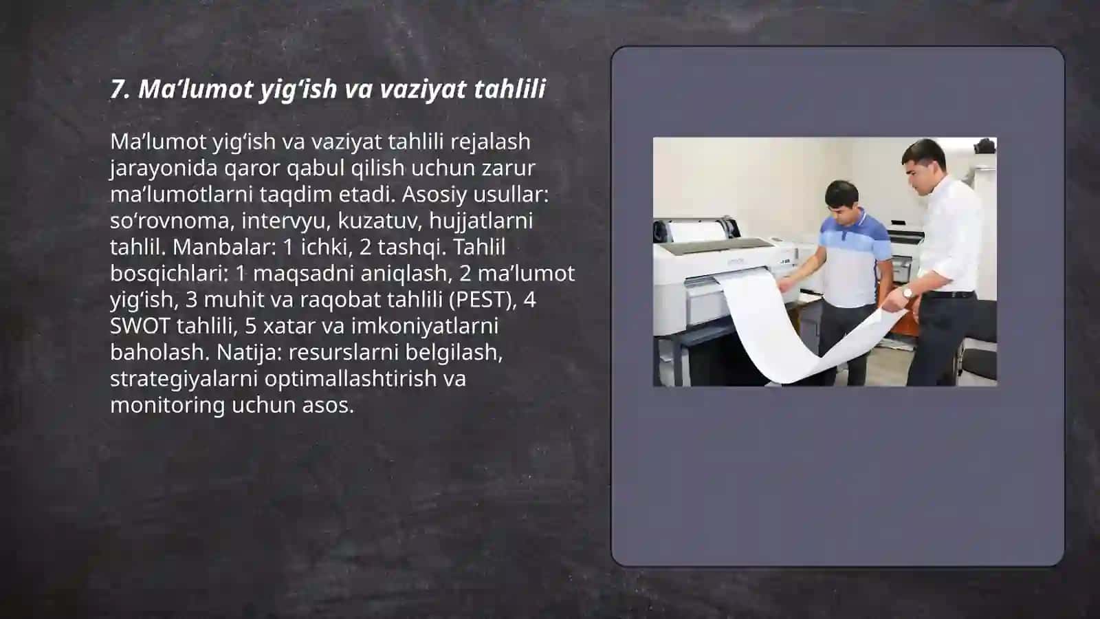 Tashkilot jarayoni 3