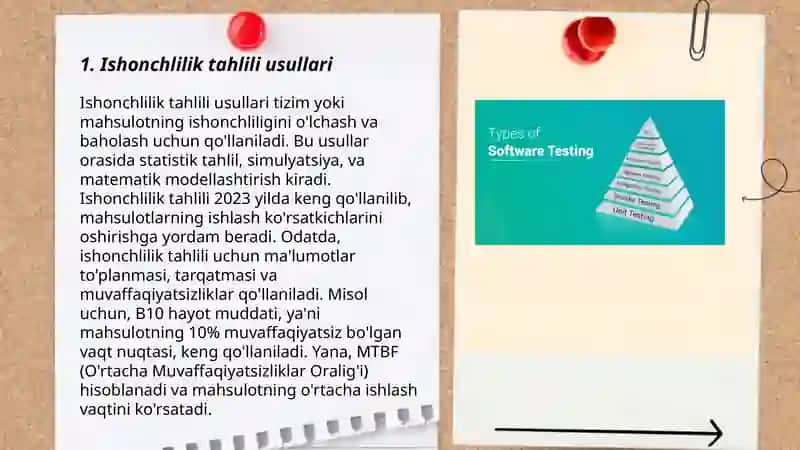 Ishonchlilikka sinashaning turlari 3