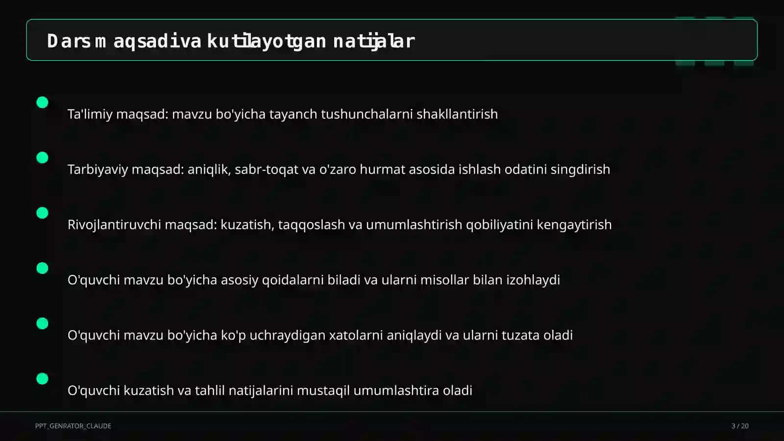 Kimyoviy elementlar davriy sistemasi (8-sinf) 3