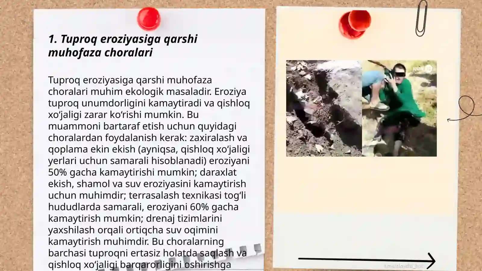 Tuproq va lanshaft degradtsiyaning oldini olishga qaratilgan chora tadbirlar 3