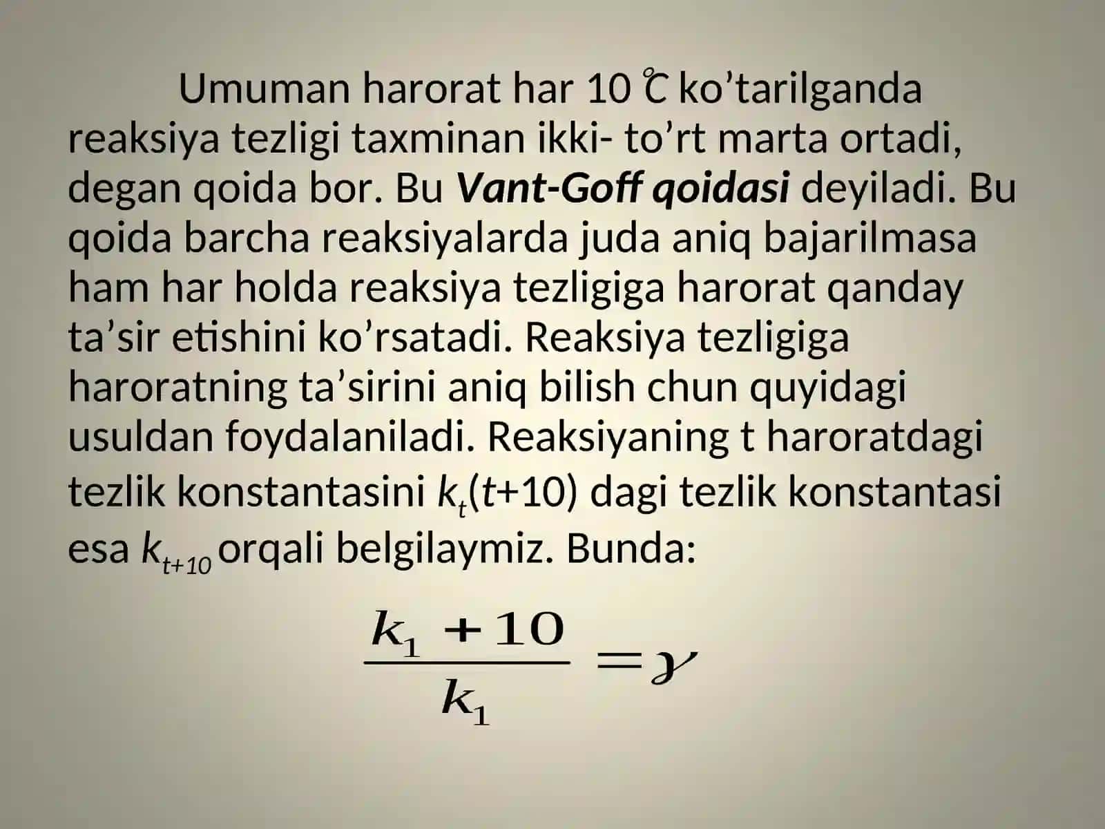 Kimyoviy reaksiyalar 3